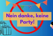 Geburtstag nicht feiern wollen: Dein gutes Recht! ich feier nicht